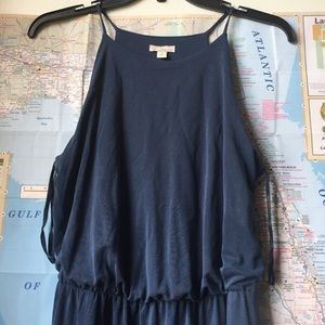 GAP blue maxi dress
