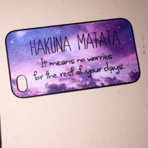 *Sold* Hakuna Matata Case