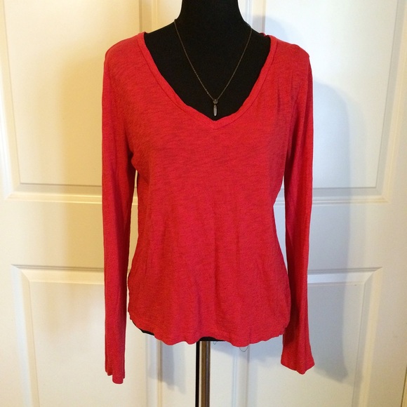 Bundle, two SO perfect burnout tees long sleeved.