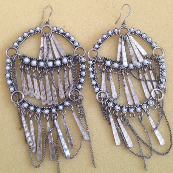 All Saints earrings. High quality metal alloy.