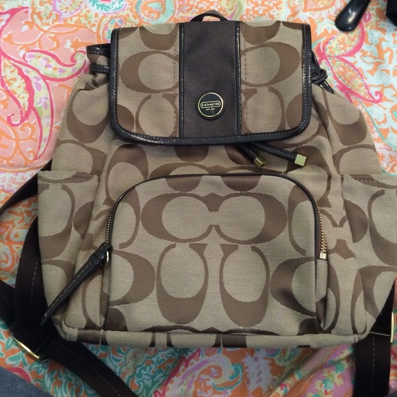 Coach backpack purse, never used