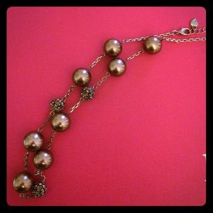 Anthropologie Gold Necklace