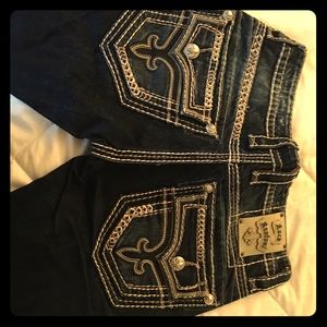 Men's rock revival jeans