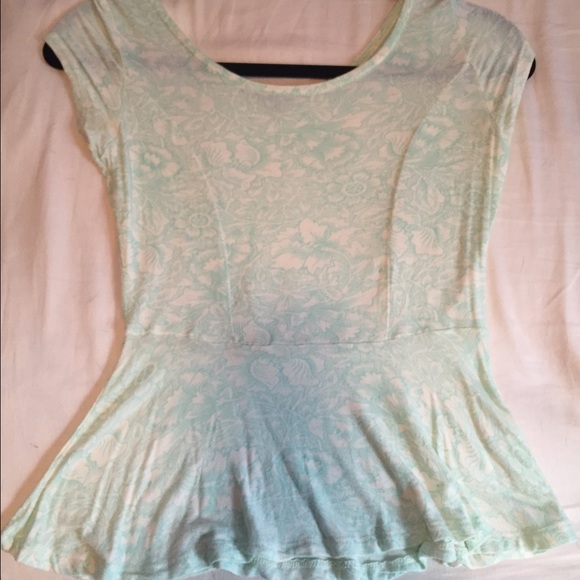 Floral baby doll top