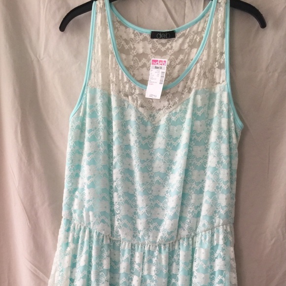 DEB High/Low Lace dress.