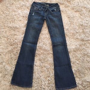 Wide leg jeans