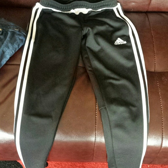 Adidas pants and h&m shorts