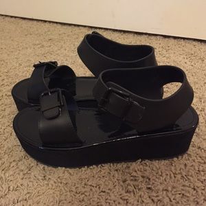 Chunky platform sandals