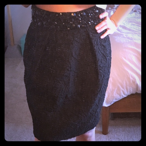 NEW! Marchesa Notte high waisted skirt size 26
