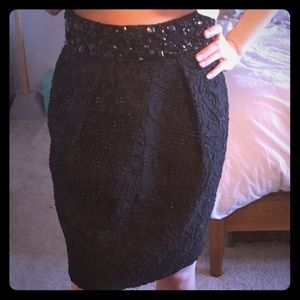NEW! Marchesa Notte high waisted skirt size 26