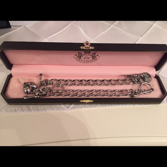 Two for One! Juicy Couture Silver Charm Bracelets - Picture 3 of 3