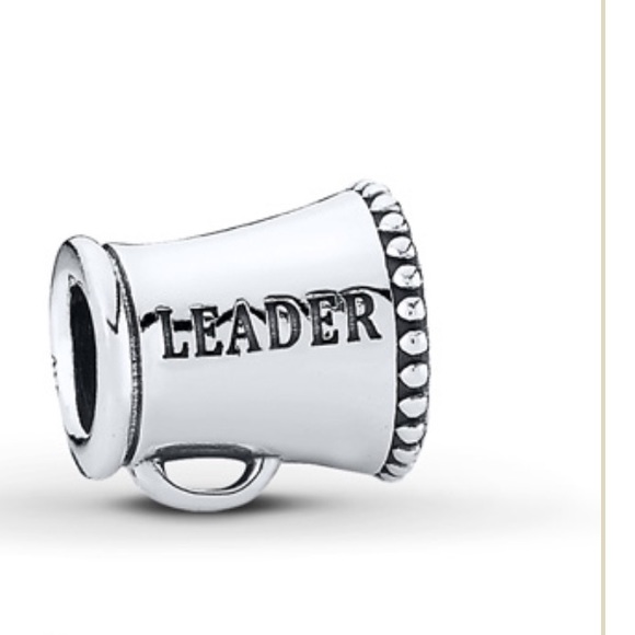 A cheerleader charm