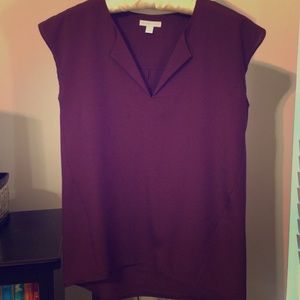 New York & Co burgundy blouse XS.