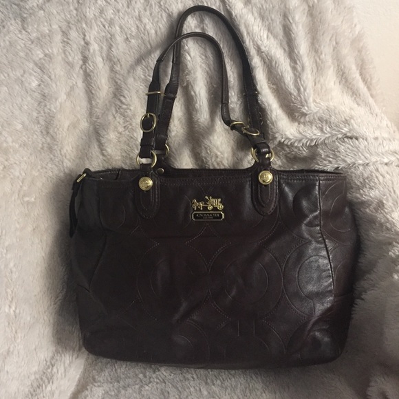 Coach MIA Embossed Tote