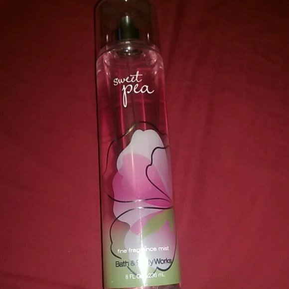 Sweet pea body mist