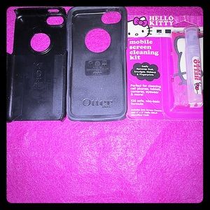 Otterbox iPhone 5c & Hello Kitty cleaning kit