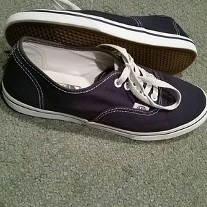 Women's VANS size 8 Navy Blue