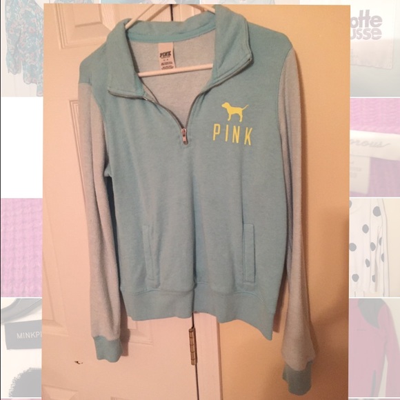 Victoria's Secret Blue Sweatshirt - Picture 1 of 2