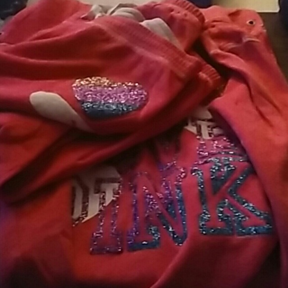 Vs sequin pink outfit