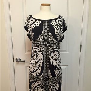 White House Black Market Printed Tunic Dress