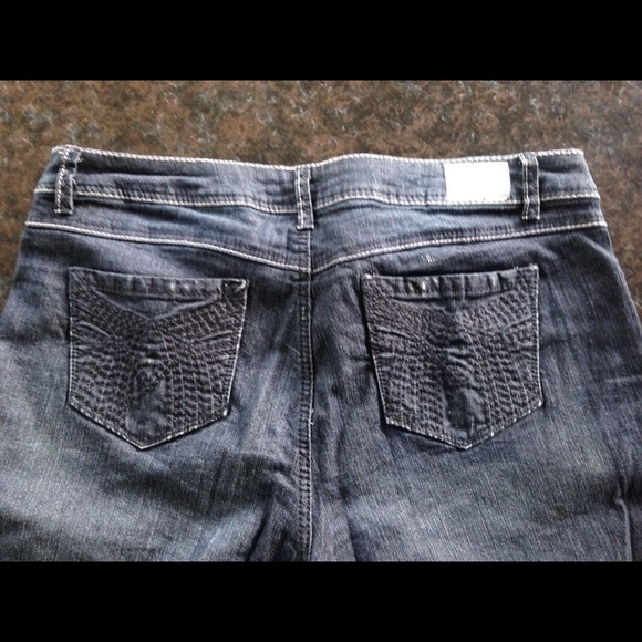 Dark wash jeans bootcut size 16