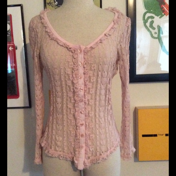 Betsey Johnson lace top