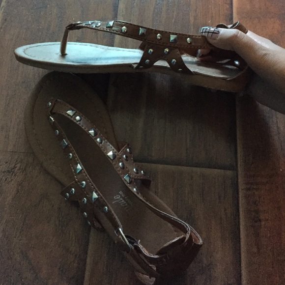 Studded sandals