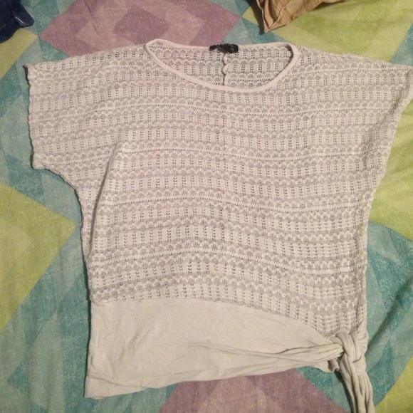 See through white shirt
