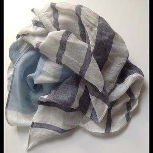 LOFT Shades of Blue Scarf