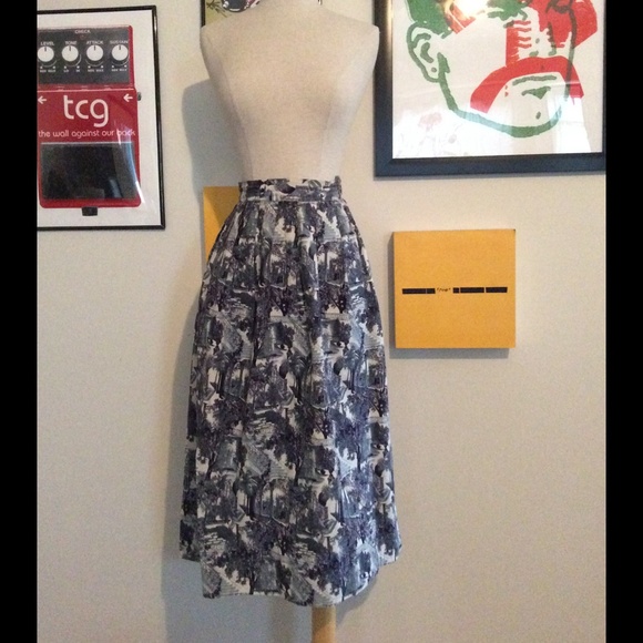 Vintage high waist skirt