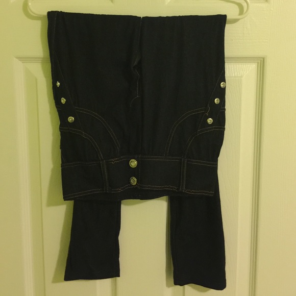 Four different one of a kind leggings - Picture 1 of 4