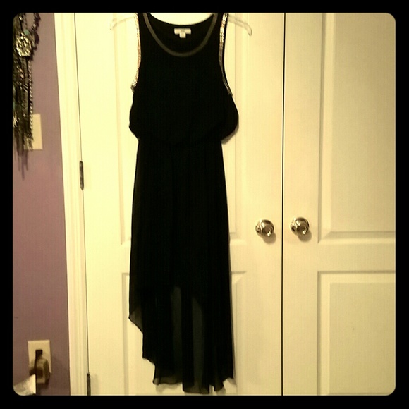 Black Hi-lo dress size Large