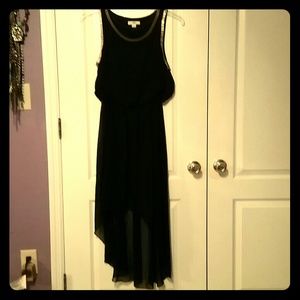Black Hi-lo dress size Large