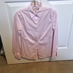 PETITE career or casual button down blouse