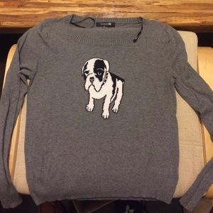 Bulldog sweater