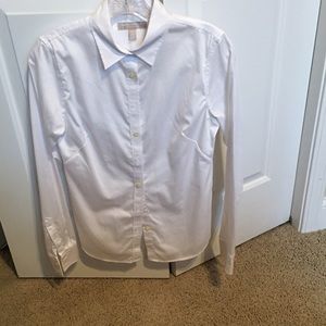PETITE career or casual button down blouse
