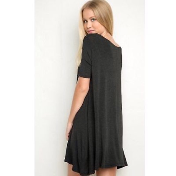 Brandy Melville Dresses & Skirts - Grey oversize shirt dress