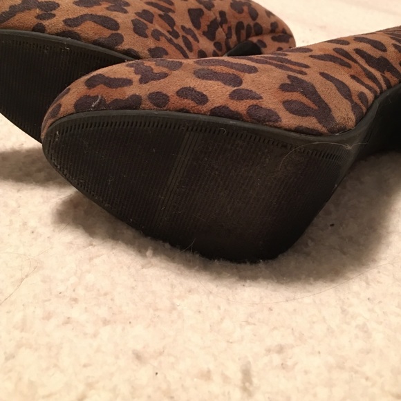 Leopard print Mossimo heels - Picture 3 of 4