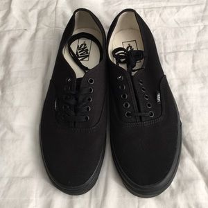 Vans - Black - Make Offer