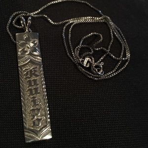 Hawaiian Pendant "Kuuipo" meaning sweetheart