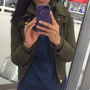 💥final sale💥Army Green Bomber Jacket