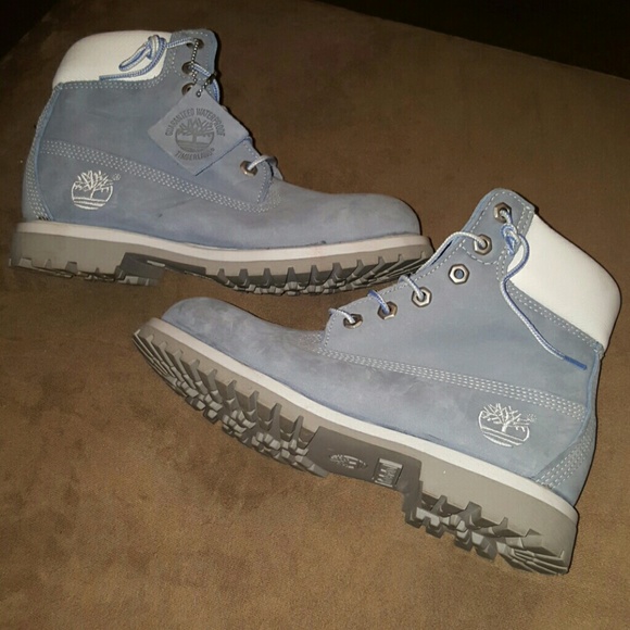 Baby Blue Timberland Boots