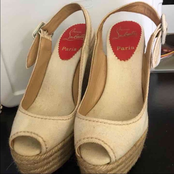 size 36 (5.5) CL Menorca Blanco Wedges