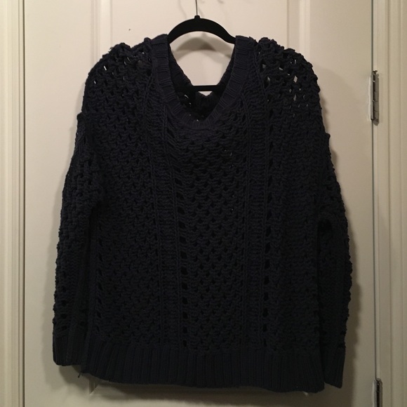 Cable sweater