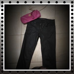 Joes Jeans Black Coated Denim