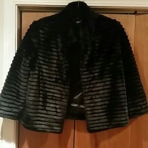 Faux fur jacket