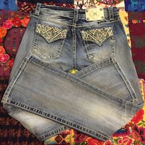 Miss Me Jeans Size 28 Waist, Reg Length 31 Inseam