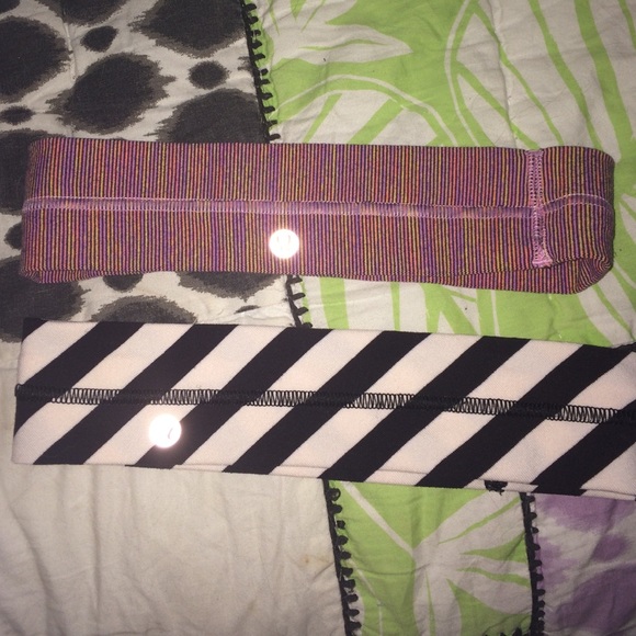 Set of lulu lemon headbands