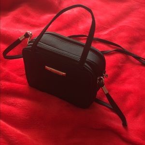 Simple black purse