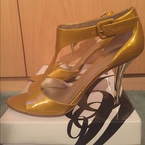 Nine West Yellow Sandals